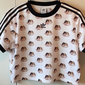 Adidas x Fiorucci crop top